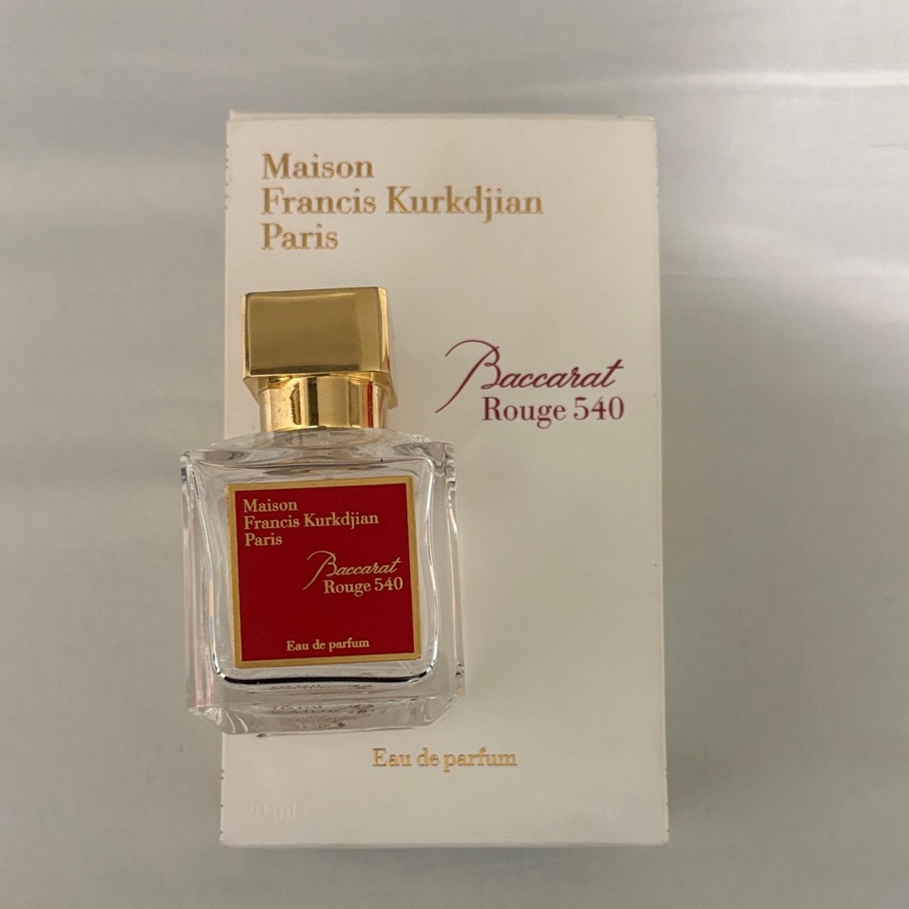 Maison Francis Kurkdjian Rouge 540 empty bottle with box